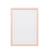 Plaster Pink Wood Picture Frame
