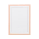 Plaster Pink Wood Picture Frame