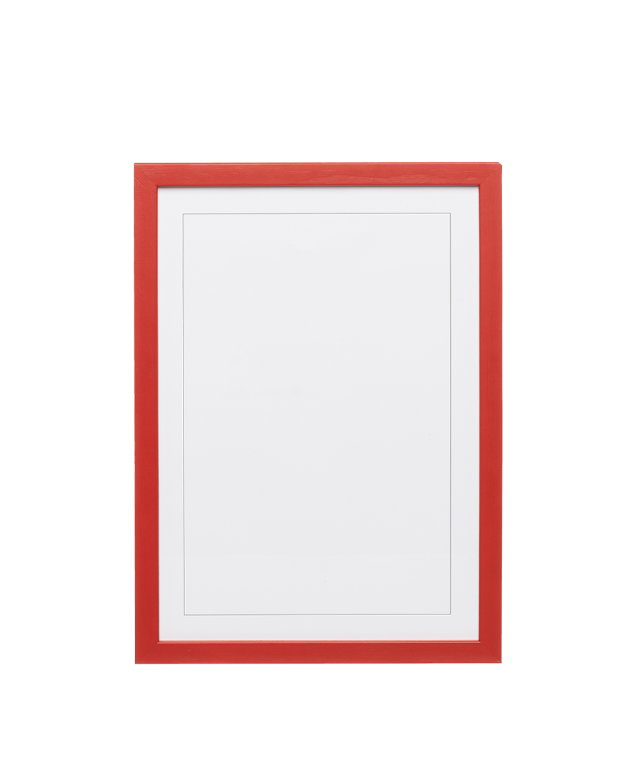 Venetian Red Wood Picture Frame