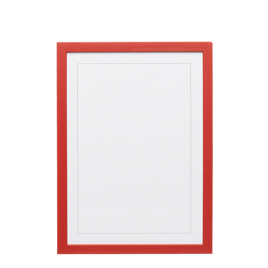Venetian Red Wood Picture Frame