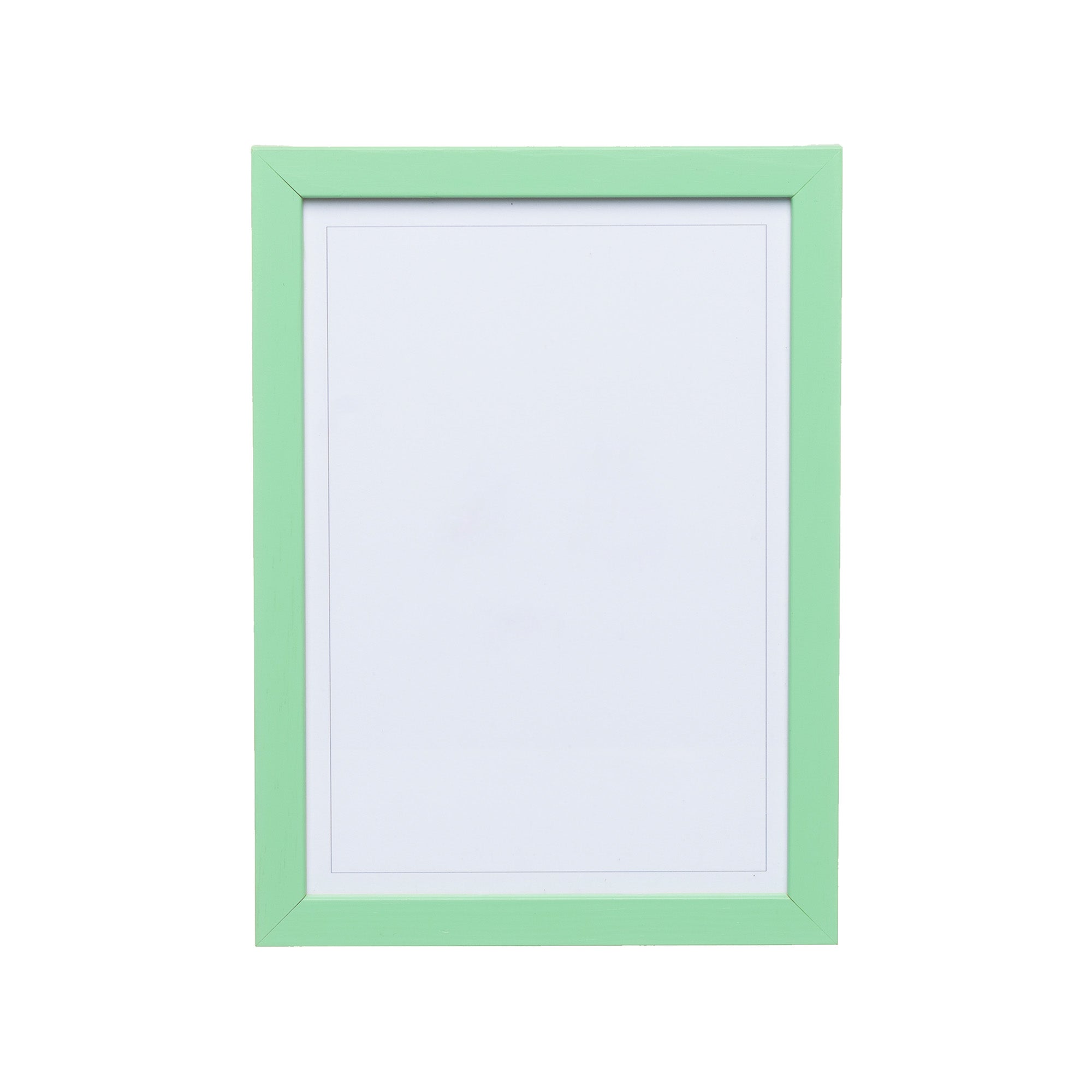 Arsenic Green Wood Picture Frame