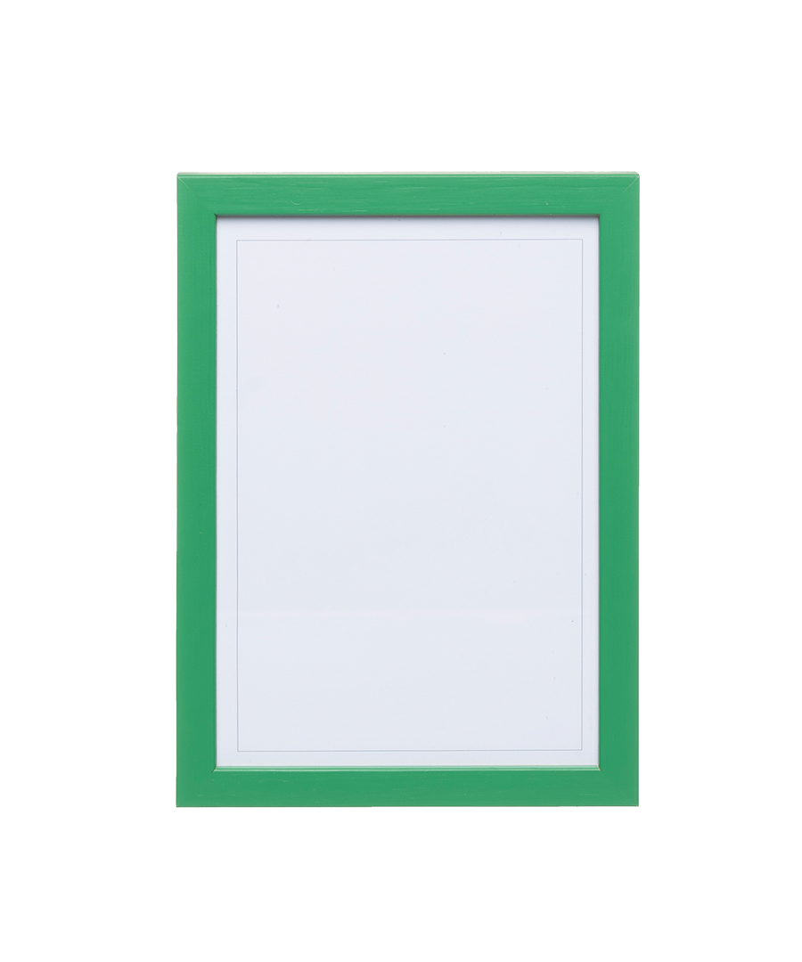 Emerald Green Wood Picture Frame