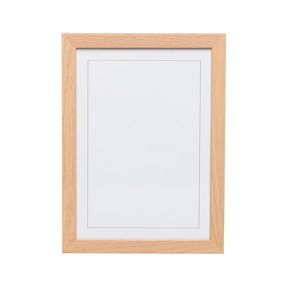 Classic Oak Wood Picture Frame