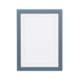 Petrol Blue Wood Picture Frame