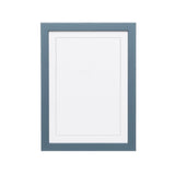 Petrol Blue Wood Picture Frame