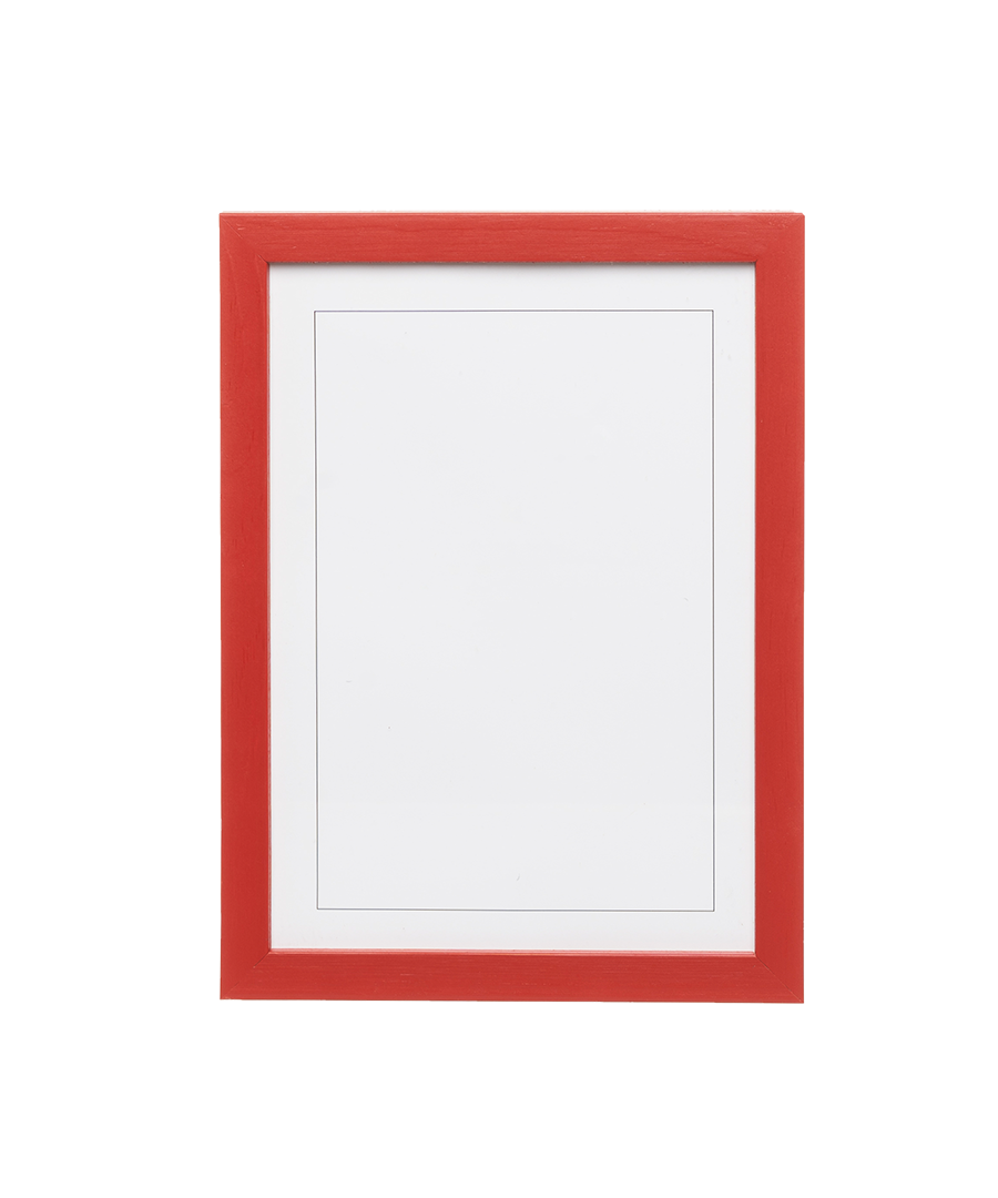 Venetian Red Wood Picture Frame