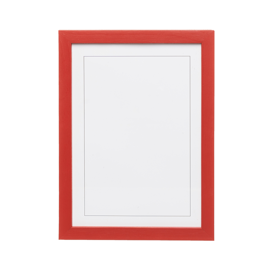 Venetian Red Wood Picture Frame