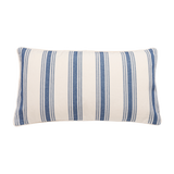 Sea Stripe Small Lumbar Cushion