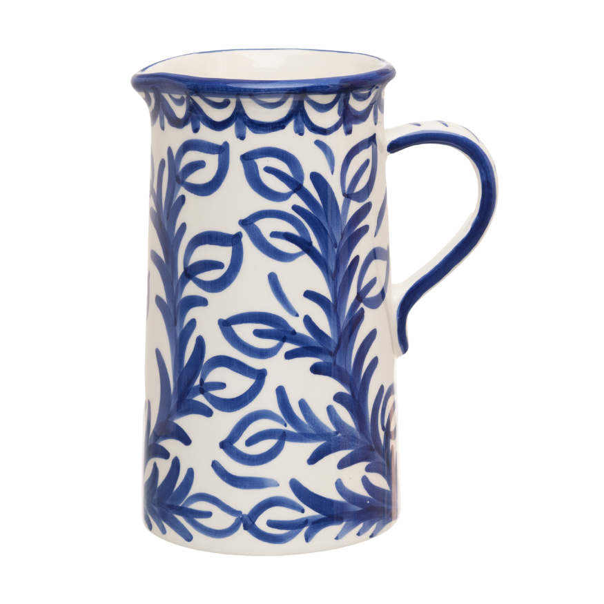 Late Afternoon Large Blue Vina Jug