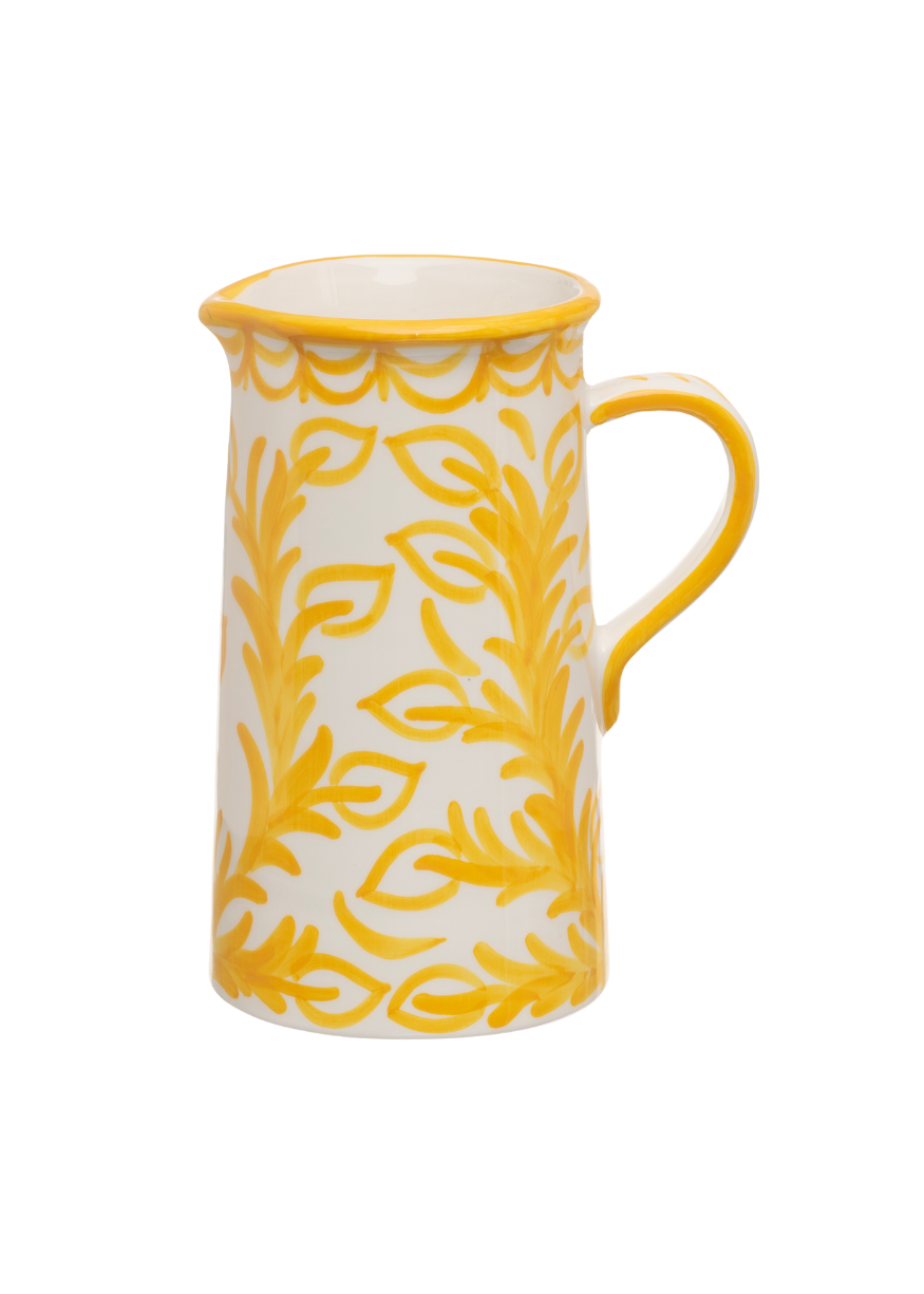 Late Afternoon Large Yellow Vina Jug