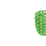 Apple Green Basketweave Planter