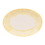 Late Afternoon Tableware Large Yellow Serving Platter