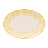 Late Afternoon Tableware Large Yellow Serving Platter