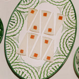 Large Green Platter
