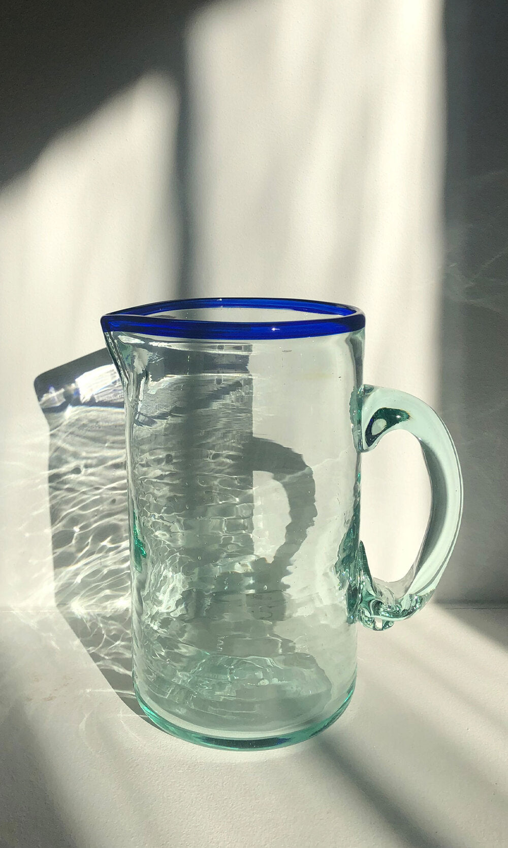 Claro Glass Jug by Late Afternoon