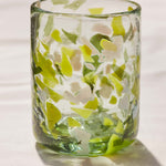 Late Afternoon Green Jardin Glass Tumbler