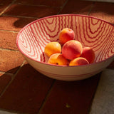 Flor Very Large Pink Serving Bowl