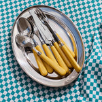 Late Afternoon Butter Yellow Cutlery Set