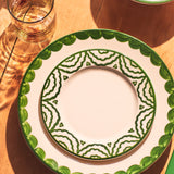 Late Afternoon Green Dinner Plates