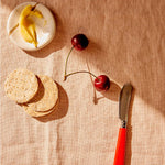 Late Afternoon Classic Red Butter Knife