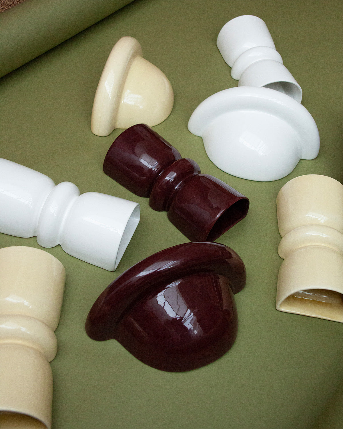 Late Afternoon Lighting Collection of Uplighter Ceramic Sconce Wall Light 