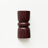 Late Afternoon Lighting Burgundy Up and Down lighter Ceramic Wall Light