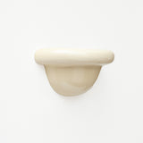 Redonda Uplight Ceramic Sconce Wall Light, Butter Yellow