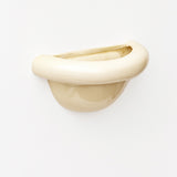 Redonda Uplight Ceramic Sconce Wall Light, Butter Yellow