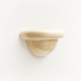 Redonda Uplight Ceramic Sconce Wall Light, Butter Yellow