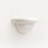 Redonda Uplight Ceramic Sconce Wall Light, White