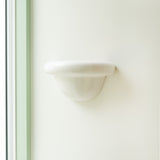 Redonda Uplight Ceramic Sconce Wall Light, White