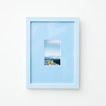 Late Afternoon Sky Blue A5 Instax Mini Picture Mount and Frame