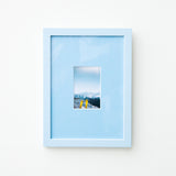 Late Afternoon Sky Blue A5 Instax Mini Picture Mount and Frame