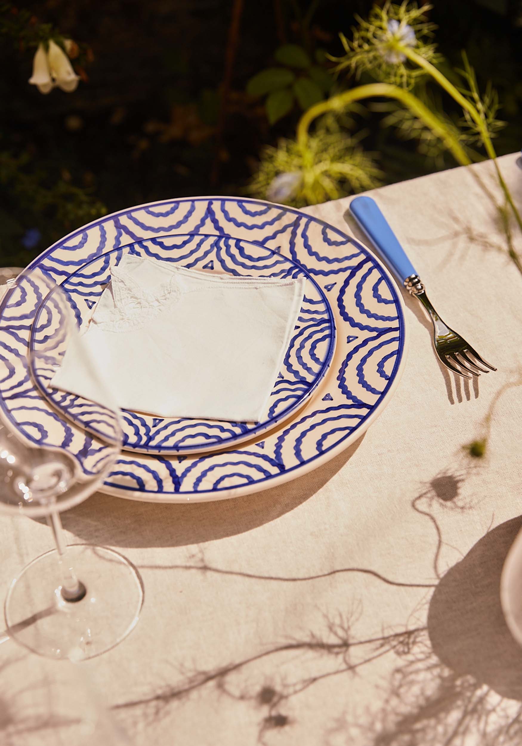 Late Afternoon Sky Blue Cutlery Set