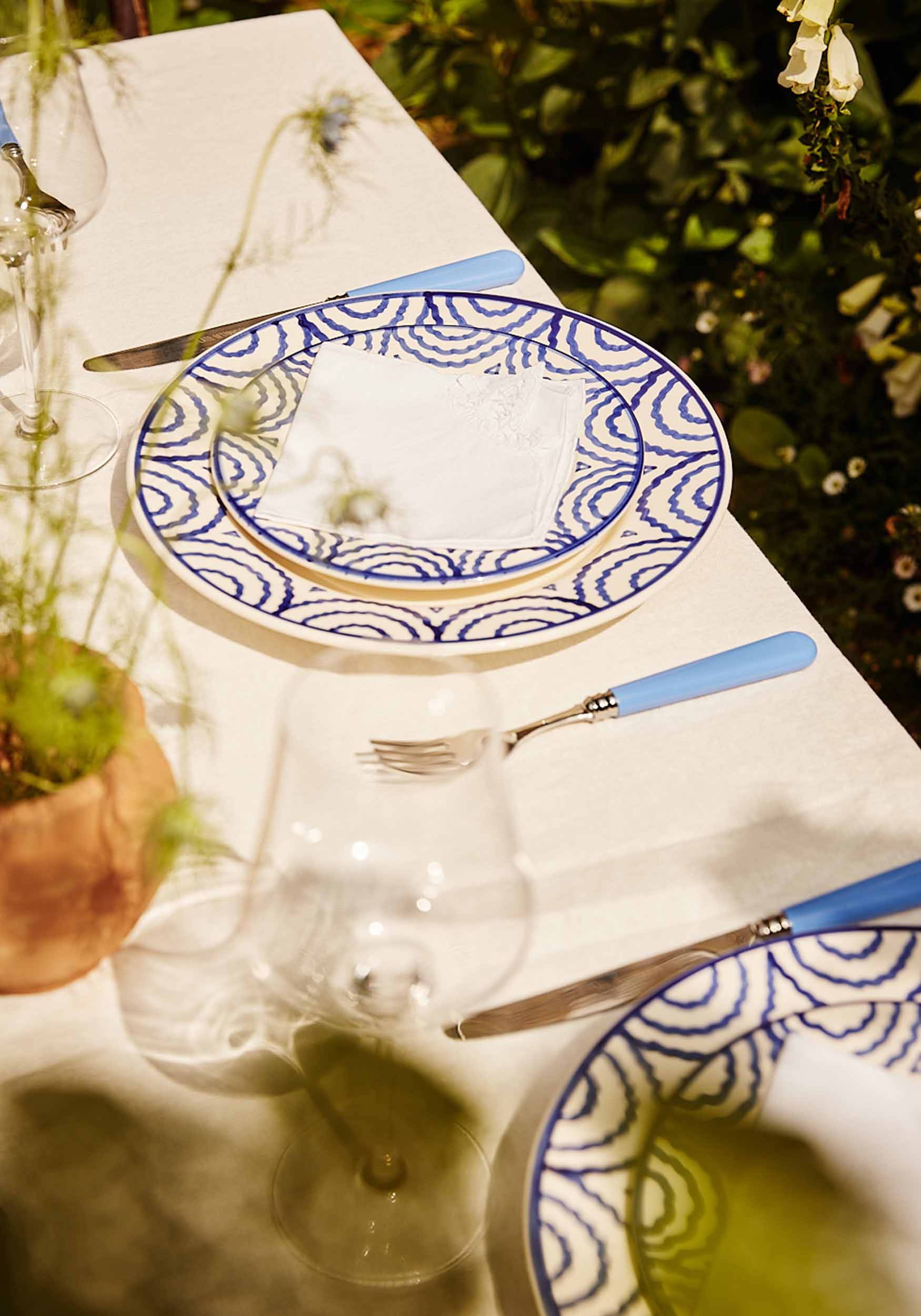 Late Afternoon Sky Blue Cutlery Set
