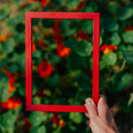 Venetian Red Wood Picture Frame