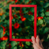 Venetian Red Wood Picture Frame
