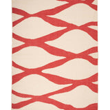 Ondula Rug in Brick Red