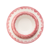 Pink Scallop Side Plate