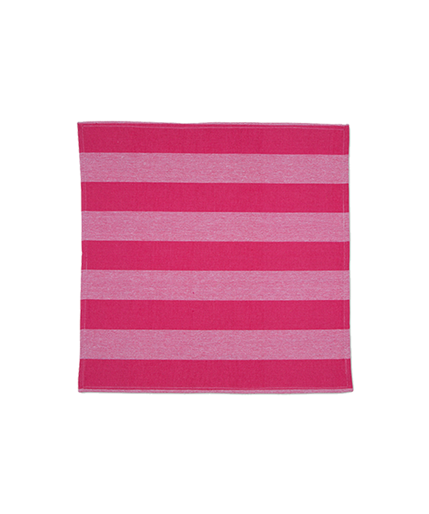 Punch Pink Stripe Napkins (Set of 2)