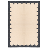 Portico Rug in Midnight Navy Blue