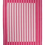 Punch Pink Stripe Tablecloth