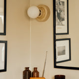 Punto Ceramic Ceiling & Wall Light, Butter Yellow