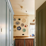Punto Ceramic Ceiling & Wall Light, Butter Yellow