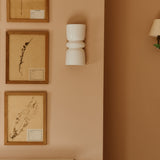 Redonda Up & Down Ceramic Wall Light, White