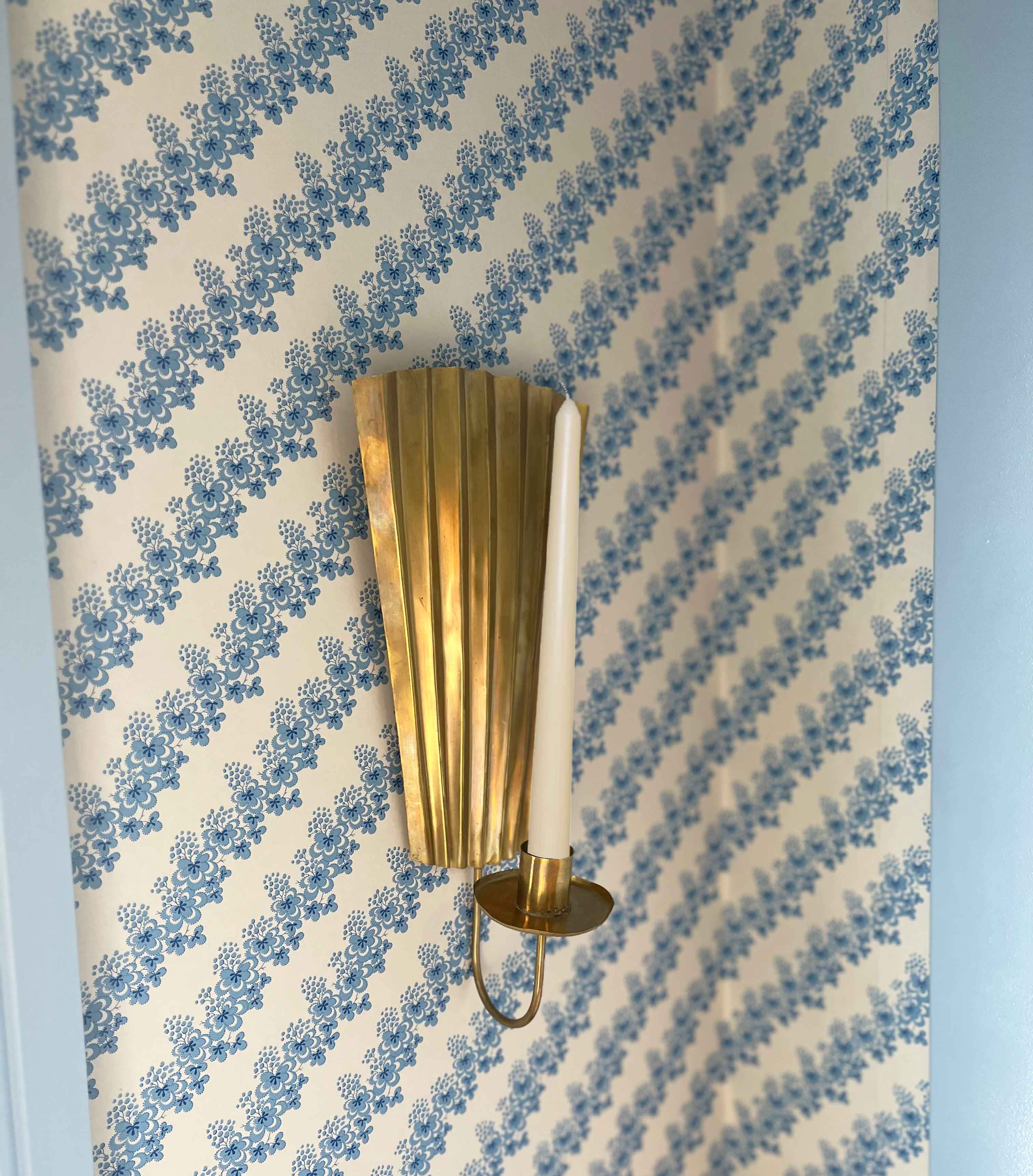 Brass Candle Sconce Late Afternoon