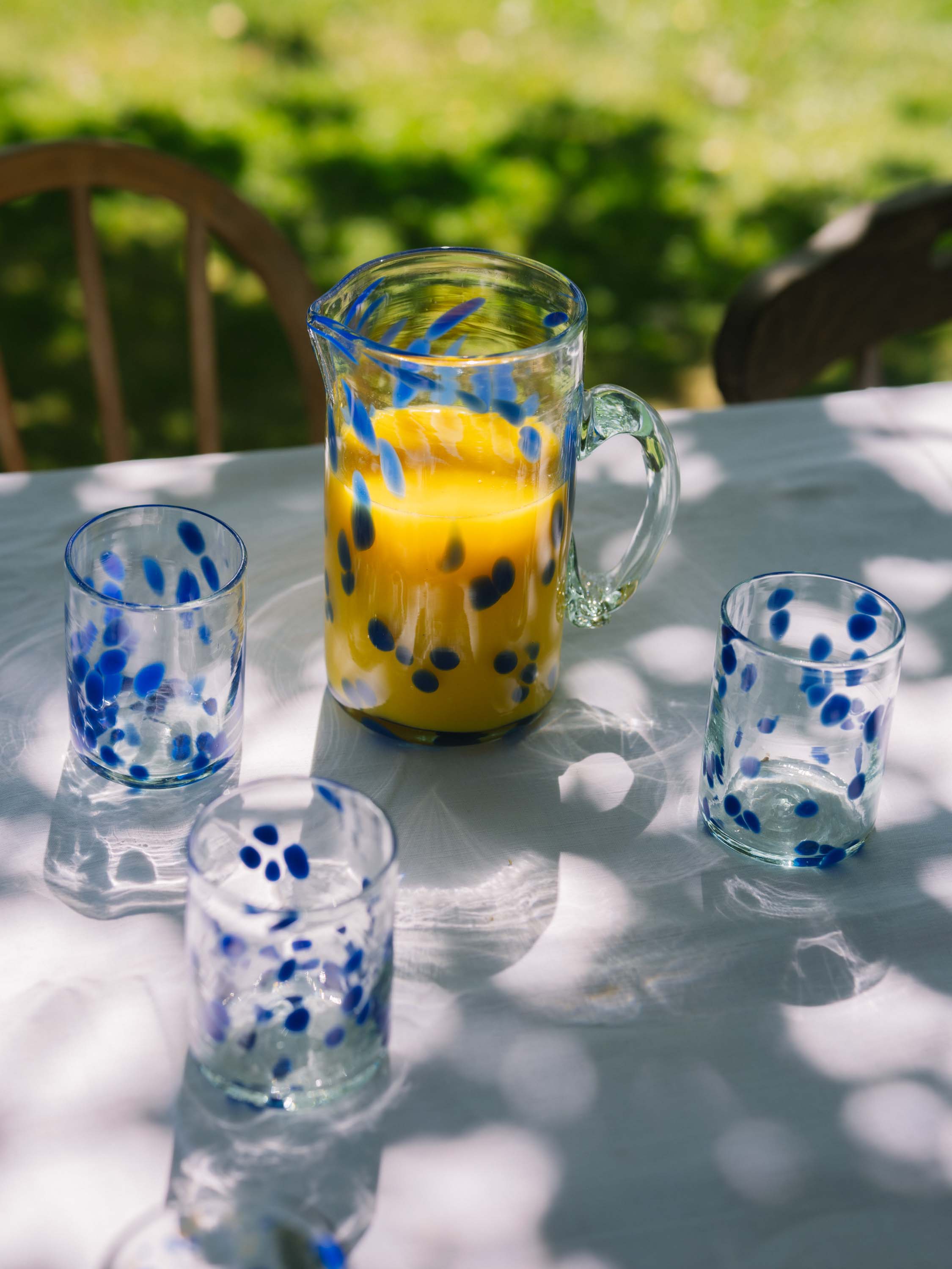 Late Afternoon Glassware Azul Tumbler Set