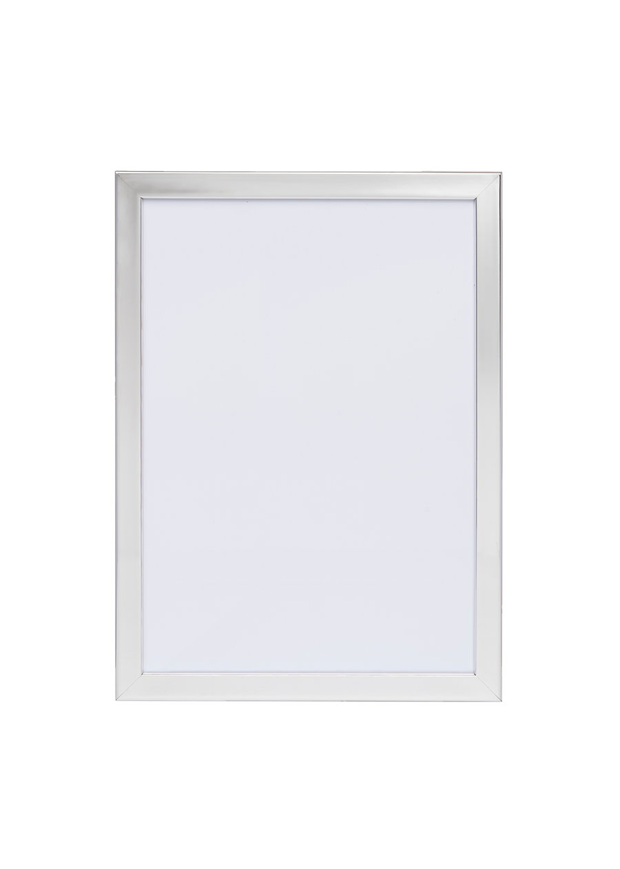 Silver Wooden Picture Frame A4