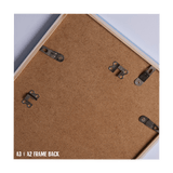 Plaster Pink Wood Picture Frame