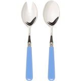 Sky Blue Salad Server Set